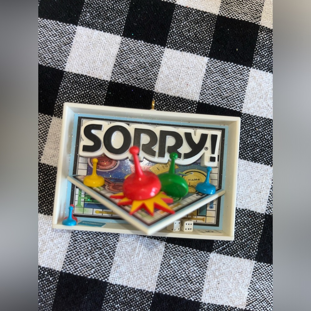 SORRY ORNAMENT
